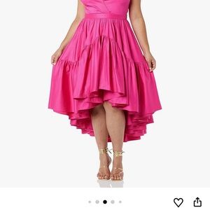 Elegant Pink Women's Dress